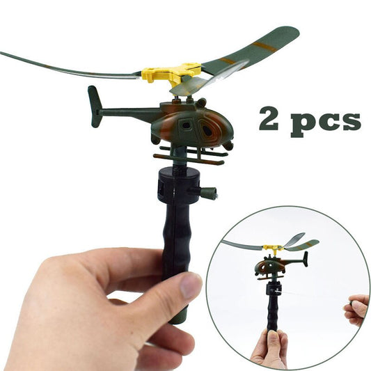 2pcs Funny Helicopter Kids Creative Outdoor Toy